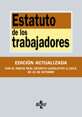 ESTATUTO DE LOS TRABAJADORES (OCT. 2015)