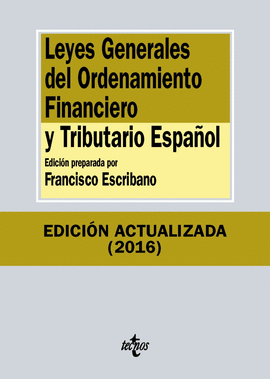 LEYES GENERALES DEL ORDENAMIENTO FINANCIERO Y TRIBUTARIO ESPAOL