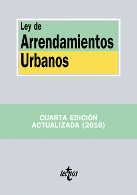 LEY DE ARRENDAMIENTOS URBANOS 2016