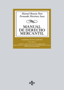 MANUAL DE DERECHO MERCANTIL I