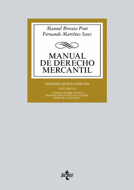 MANUAL DE DERECHO MERCANTIL II