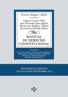 MANUAL DE DERECHO CONSTITUCIONAL