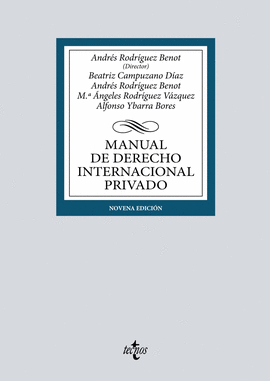 MANUAL DE DERECHO INTERNACIONAL PRIVADO