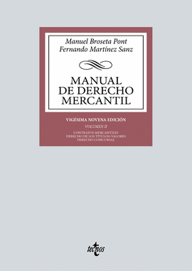 MANUAL DE DERECHO MERCANTIL