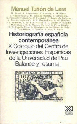 HISTORIOGRAFIA ESPAOLA CONTEMPORANEA