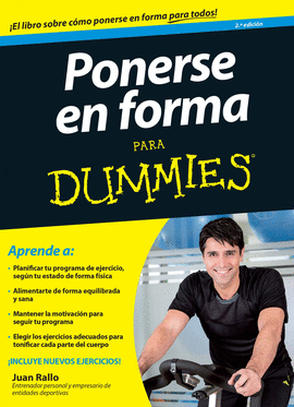 PONERSE EN FORMA PARA DUMMIES. NUEVA EDICIN