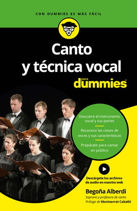 CANTO Y TÉCNICA VOCAL PARA DUMMIES