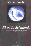 ESTILO DEL MUNDO, EL  (A 300)