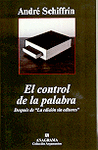 EL CONTROL DE LA PALABRA -AR 343