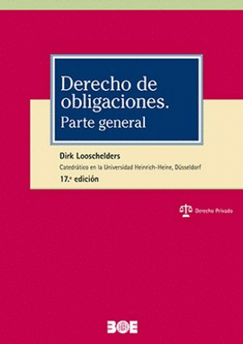 DERECHO DE OBLIGACIONES. PARTE GENERAL. 17 EDICIN