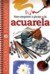 ACUARELA - CUADERNOS PARRAMON