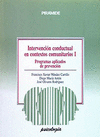 INTERVENCION CONDUCTUAL EN CONTEXTOS COMUNITARIOS I - PROGRAMAS A