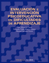 EVALUACION E INTERVENCION PSICOEDUCATIVA EN DIFICULTADES DE APREN