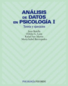 ANALISIS DE DATOS EN PSICOLOGIA I.TEORIA Y EJERCICIOS