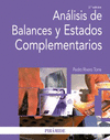 ANALISIS DE BALANCES Y ESTADOS COMPLEMENTARIOS