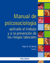 MANUAL DE PSICOSOCIOLOGÍA APLICADA AL TRABAJO Y A LA PREVENCIÓN DE LOS RIESGOS L