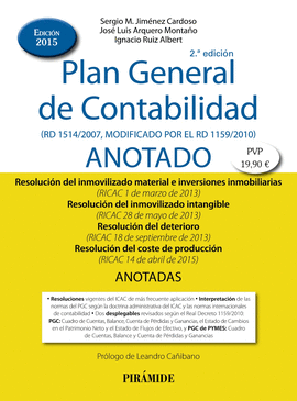 PLAN GENERAL DE CONTABILIDAD ANOTADO