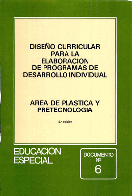 DISE�O CURRICULAR PARA LA ELABORACION DE PROGRAMAS DE DESARROLLO