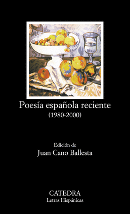 POESIA ESPAOLA RECIENTE (1980-2000) -LH 510