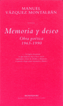 MEMORIA Y DESEO.OBRA POETICA 1963-1990