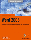 WORD 2003 MANUAL AVANZADO