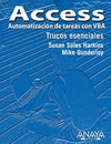 ACCESS. AUTOMATIZACION DE TAREAS CON VBA