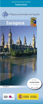 MAPA PROVINCIAL DE ZARAGOZA E. 1:200000