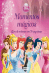 MOMENTOS MAGICOS COLOREO CON PEGATINAS PRINCESAS DISNEY