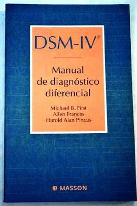 DSM-IV. MANUAL DIAGNOSTICO DIFERENCIAL