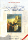 LA TCNICA DE LA ARQUITECTURA EN LA ANTIGEDAD