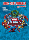 MARVEL HEROES LIBRO DE PLANTILLAS