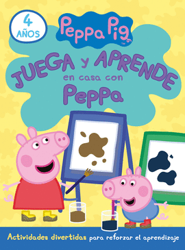 PEPPA PIG. CUADERNO DE ACTIVIDADES - JUEGA Y APRENDE EN CASA CON PEPPA (4 AOS)