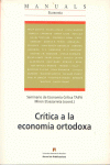 CRITICA A LA ECONOMIA ORTODOXA