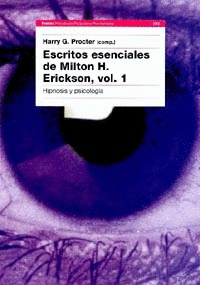 ESCRITOS ESENCIALES DE MILTON H.ERICKSON, V.1