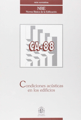NBE.CA-88.CONDICIONES ACUSTICAS EN LOS EDIFICIOS