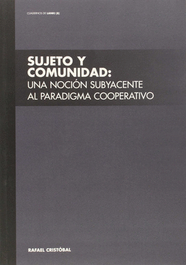 SUJETO Y COMUNIDAD