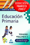 EDUCACION PRIMARIA -TEMARIO VOL II CUERPO DE MAESTROS