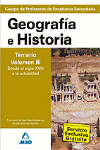 GEOGRAFIA E HISTORIA VOL. III TEMARIO