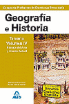 GEOGRAFIA E HISTORIA VOL IV. PROFESORES ENSEANZA SECUNDARIA