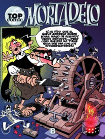 TOP COMIC MORTADELO 43 -CONTRA EL GANG DEL CHICHARRN