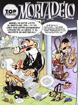 TOP COMIC MORTADELO 45 VALOR Y AL TORO