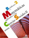 MATEMTICAS APLICADAS A LAS CIENCIAS SOCIALES II.