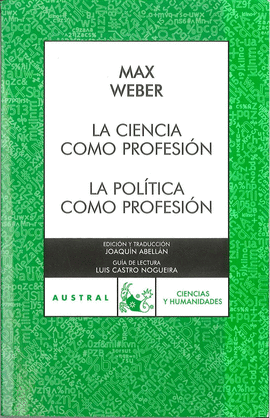 LA CIENCIA COMO PROFESION/LA P