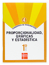 ESO 1 MATEMATICAS CUADERNO 4 PROPORCIONALIDAD, GRAFICAS Y ESTADIS
