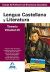 LENGUA CASTELLANA Y LITERATURA TEMARIO 004