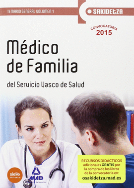 MEDICO DE FAMILIA OSAKIDETZA TEMARIO GENERAL 1