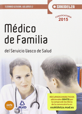 MEDICO DE FAMILIA OSAKIDETZA TEMARIO GENERAL 2