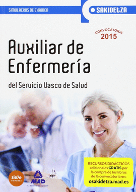 AUXILIAR DE ENFERMERIA SIMULACROS DE EXAMEN -OSAKIDETZA