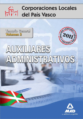 AUXILIARES ADMINISTRATIVOS TEMARIO 2 CORPORACIONES LOCALES