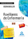 AUXILIARES DE ENFERMERA OSAKIDETZA. TEMARIO PARTE ESPECFICA VOLUMEN II